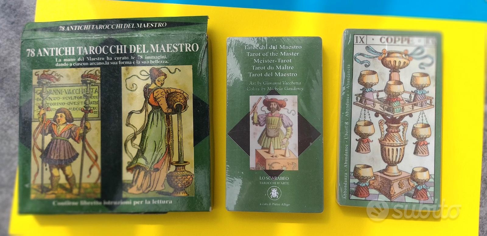 TAROT Oracolo Sibilla,Nostradamus, Maestro Carte - Collezionismo