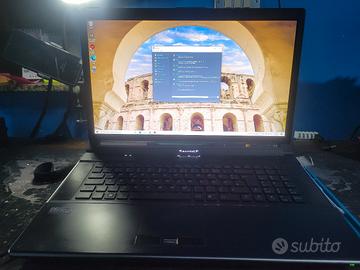notebook clevo 17,3" i7 8gb ram 1tb hdd 1gb video 