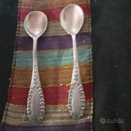 cucchiaini x  antiche saliere