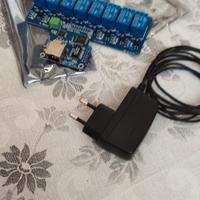 SainSmart 8 canali + scheda di rete + alimentator