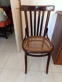 sedie in paglia di Vienna 