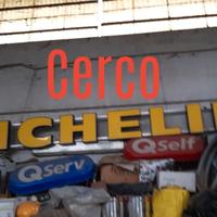 Insegna pubblicitaria Gomme Michelin 