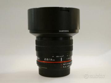 Samyang 14mm f/2.8 ED AS IF UMC (per Nikon) -USATO