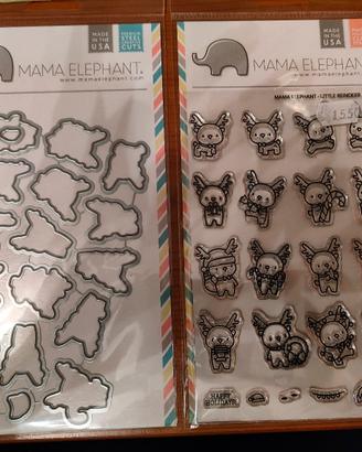 Timbri e fustelle abbinate Mama Elephant 