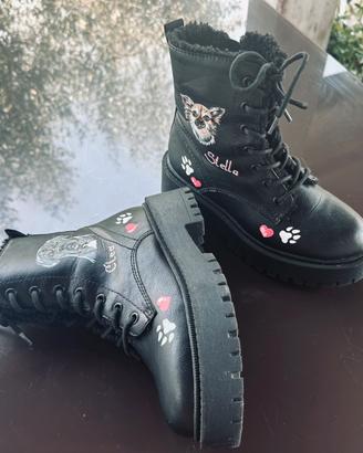 Stivaletti neri Catwalk di Deichmann tg.36
