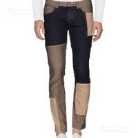 Jeans patchwork Paolo Pecora nuovi