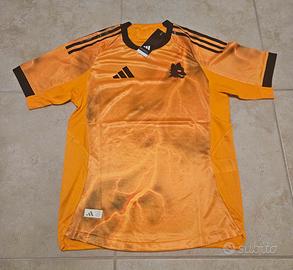 Maglietta As roma versione player arancione 