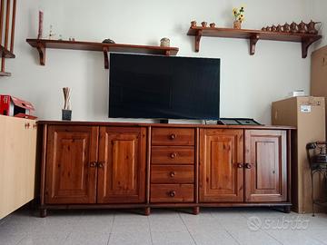 Madia in legno massiccio di pino