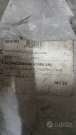Paraurti anteriore Peugeot 205 ,pari al nuov