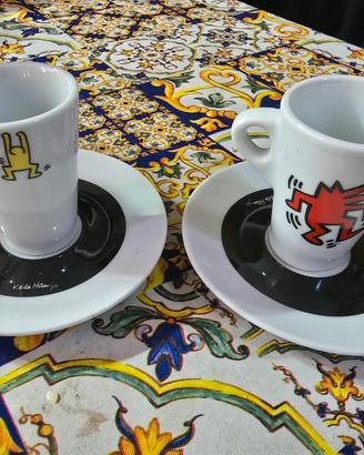 Set 9 tazzine Keith Haring by Tognana
