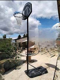 Canestro regolabile da giardino