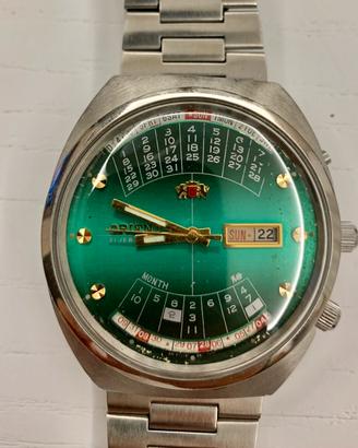 Orologio Orient Calendar vintage revisionato