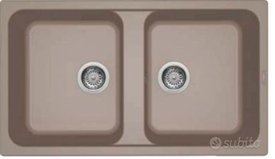 lavello fragranite elleci più miscelatore nero