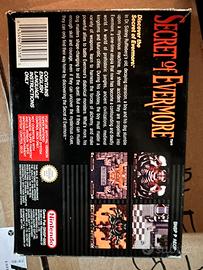 Super nintendo secret of evermore
