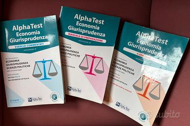 Kit Alpha test Economia-Giurisprudenza-TOLC-E