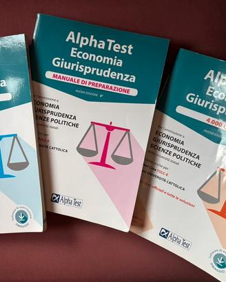 Kit Alpha test Economia-Giurisprudenza-TOLC-E