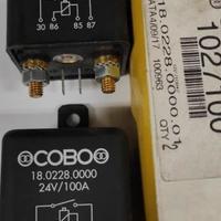 2 relè 24V di potenza 