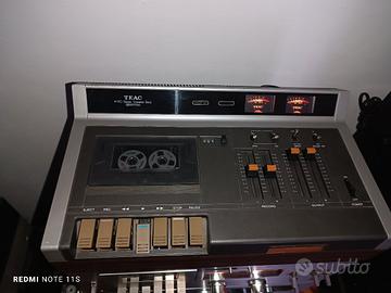 Piastre Cassetta Vintage Sony/Teac Uso Hi-Fi 🎧🎧