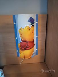 Lampada abat jour da comodino bambini