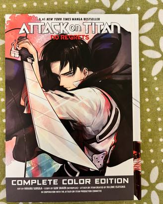 Attack on Titan no regrets complete color edition