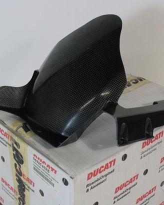 Parafango post in carb. per Ducati Hypermotard
