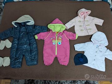 giubbotti invernali neonata/o varie misure leggere