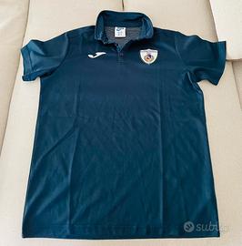 Polo Joma blu ragazzo tg S c/stemma polisportiva