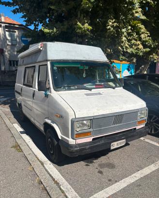 Fiat Ducato 280 camper 1988, 2.5 diesel aspirato