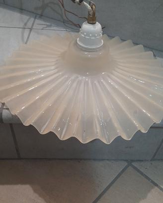 lampadario  in vetro
