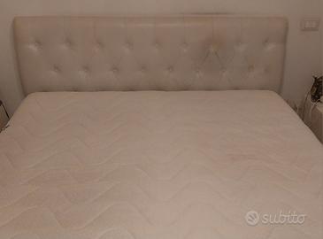Letto Matrimoniale + Materasso Magniflex
