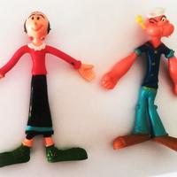 BRACCIO DI FERRO E OLIVIA FLEXY(originali vintage)