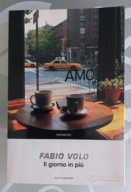 libro.fabio volo.il giorno in piu.romanzo. NUOVO 