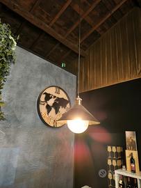 lampadario stile industriale 