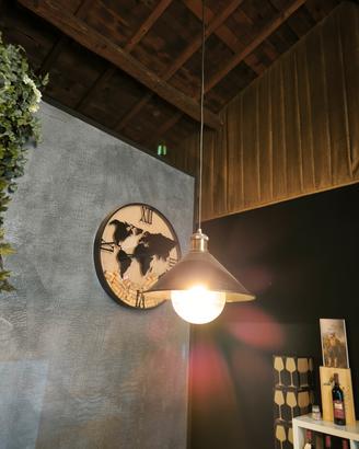 lampadario stile industriale 