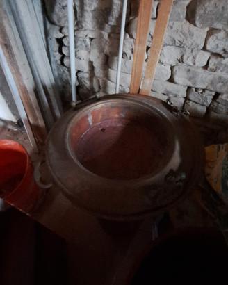 braciere con supporto cm.50 circa