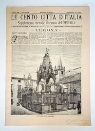 VERONA - Le Cento Città d'Italia (25 gennaio 1888)