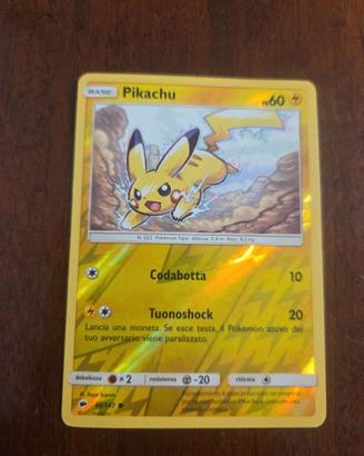 Pikachu 40/147 Reverse Holo – Ombre Infuocate 2017