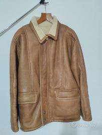 Giacca uomo di vero montone e lana