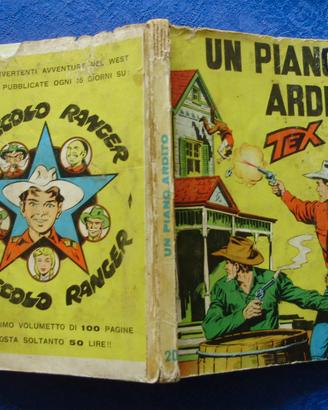TEX numero 20 PRIMA EDIZIONE SPILLATO aut 478