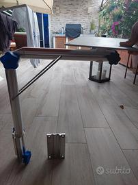 Supporto per tavolo x barche e gommoni