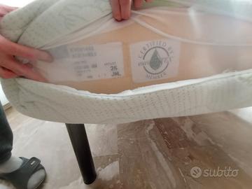 Rete e materasso (in lattice) matrimoniale