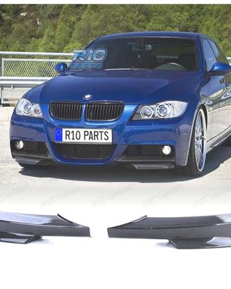 DIVISORI PARAURTI BMW E90 E91 05-08 LOOK M CARBONI