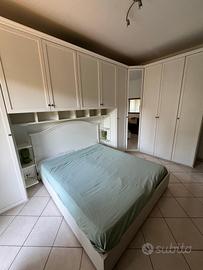 Armadio a Ponte + Letto - Prezzo Tratt.