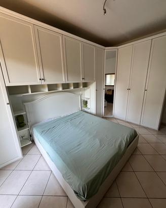 Armadio a Ponte + Letto - Prezzo Tratt.
