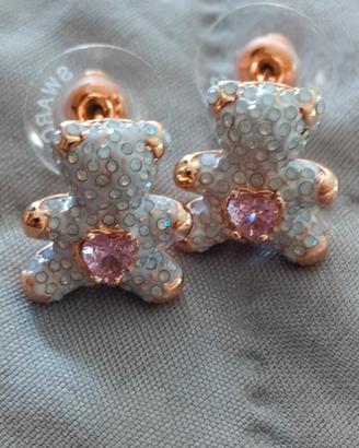 orecchini Swarovski a forma di orsetto 