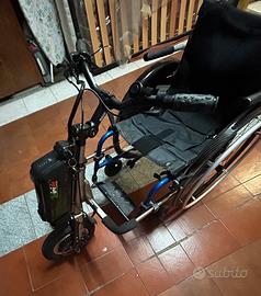 Hand bike elettrica per disabili