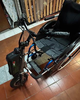 Hand bike elettrica per disabili