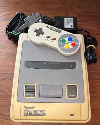 SNES Nintendo Console completa funzionante
