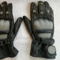 Guanti Moto in vera pelle rinforzi kevlar taglia L