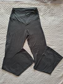 Leggings/pantaloni a zampa taglia s